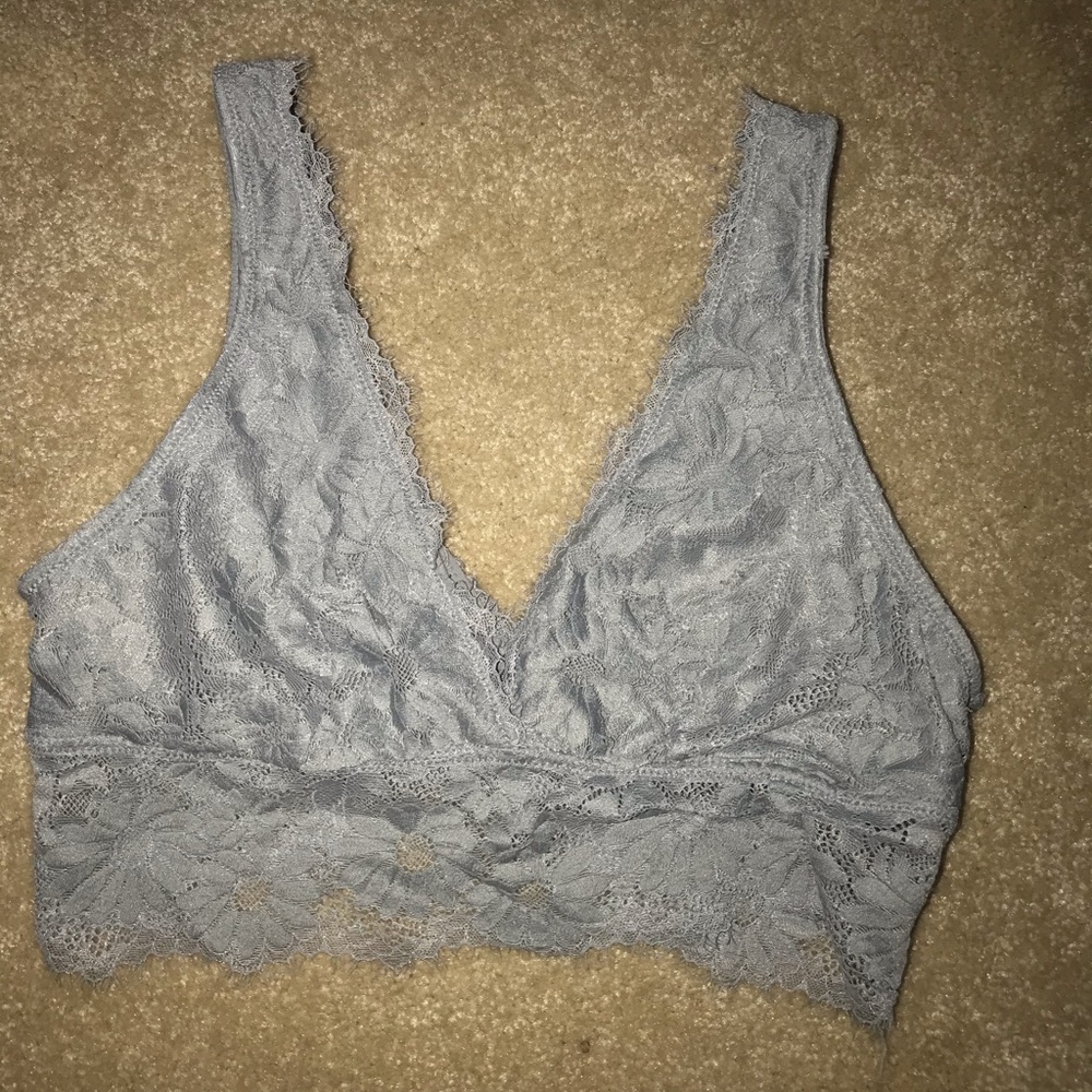 Aerie grey bralette. Tags off but never worn